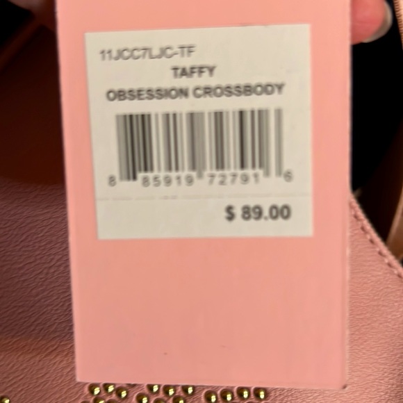 JUICY COUTURE taffy dusty pink obsession crossbody bag-NWT-Never Used-Excel Cond - Picture 11 of 11